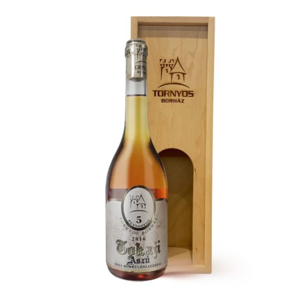 Tokaji Aszú édes 2016 5P  díszdobozban