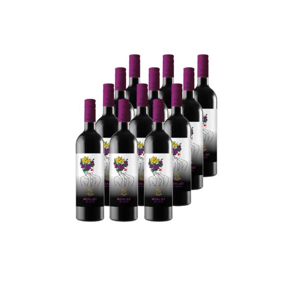 Merlot édes (12-es kartonos kiszerelés)